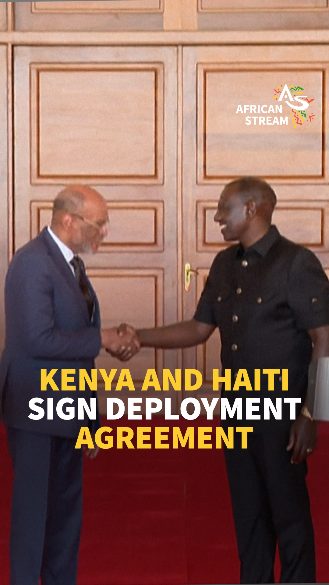 Kenya And Haiti Sign Deployment Agreement - African Stream