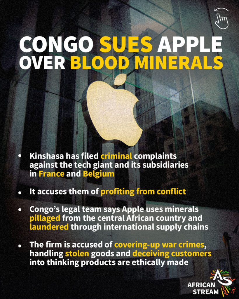 Congo Sues Apple Over Blood Minerals - African Stream